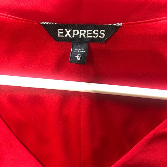 Express size medium red dress - Picture 3 of 5